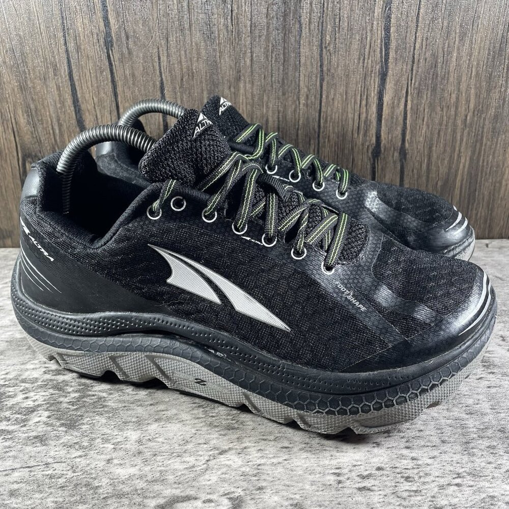 Altra Paradigm 2.0 A1635-6 Running Shoes Sneakers Men's Size 8 Black White
